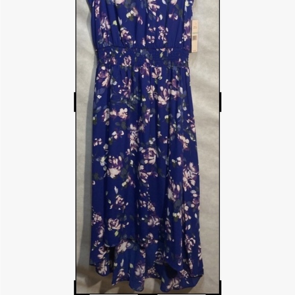 Nanette Lepore Blue Halter Sundress  Sleeveless - Picture 4 of 7